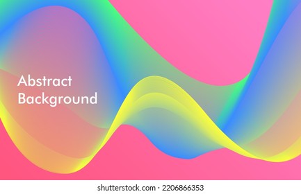 Colorful abstract fluid background for presentation, wallpaper, desktop applications, website