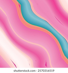 colorful abstract fluid background vector template with neon light effect