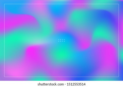 Colorful abstract fluid shapes gradient backgrounds