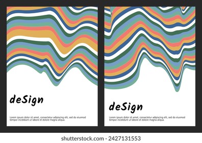 Fondo colorido del vector del fluido abstracto para la cubierta, medios sociales, póster, volante, bandera