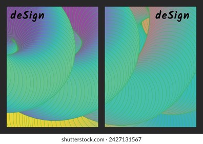 Colorful abstract fluid vector background for cover, social media, poster, flyer, banner