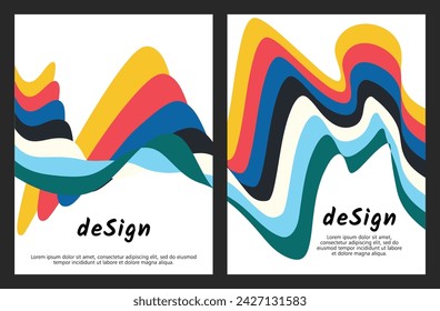 Fondo colorido del vector del fluido abstracto para la cubierta, medios sociales, póster, volante, bandera