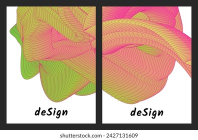 Colorful abstract fluid vector background for cover, social media, poster, flyer, banner