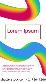 Colorful abstract fluids shapes composition background. Eps10 vector.