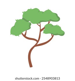 Colorful Abstract Forrest Tree Illustration - 13