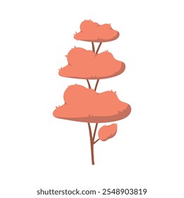 Colorful Abstract Forrest Tree Illustration - 03