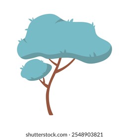Colorful Abstract Forrest Tree Illustration - 05