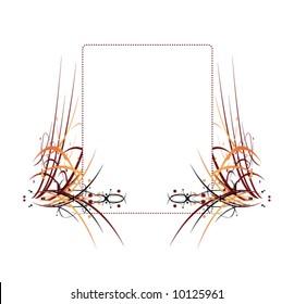 Colorful Abstract Frame Element 1