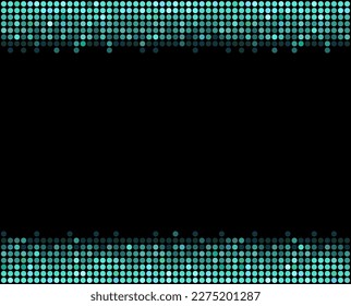 Colorful abstract frame sparkling disco style background vector illustration