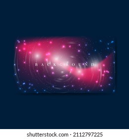 colorful abstract galaxy background template