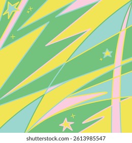 Colorful Abstract Geometric Art Patterns