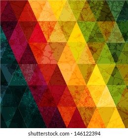 Colorful abstract geometric background 