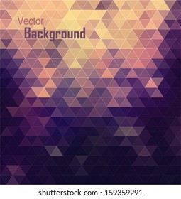 Colorful abstract geometric background 