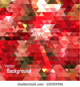 Colorful abstract geometric background 