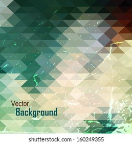 Colorful abstract geometric background