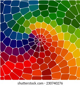 Colorful abstract geometric background