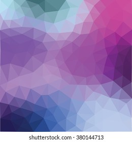 Colorful abstract geometric background