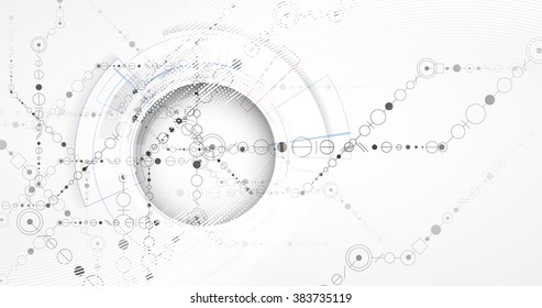 Colorful abstract geometric background