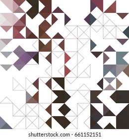 Colorful Abstract Geometric Background 