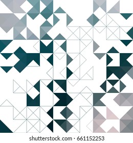 Colorful Abstract Geometric Background 