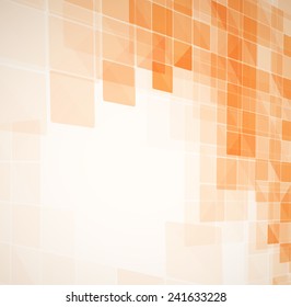 Colorful abstract geometric background for design template