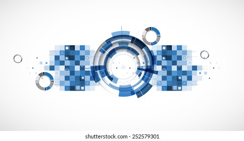 Colorful abstract geometric background for design template
