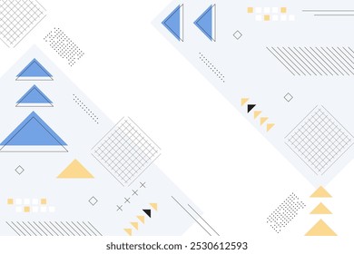 Projeto de fundo geométrico abstrato colorido