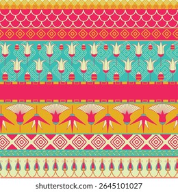 colorful abstract geometric background design