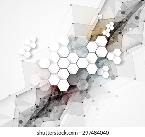 Farbiger abstrakter geometrischer Hintergrund für Designvorlagen