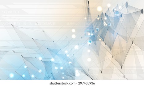Colorful abstract geometric background for design template