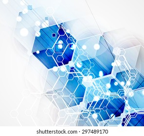 Colorful abstract geometric background for design template