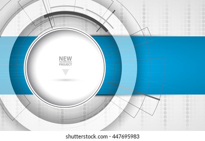 Colorful abstract geometric background for design template