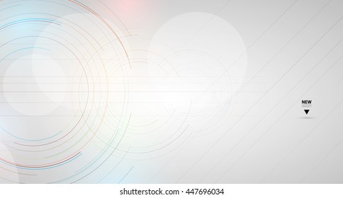 Colorful abstract geometric background for design template