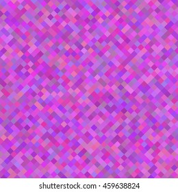 Colorful abstract geometric background. Diagonal pixel background. Retro Grunge Poster Design. Background abstract shades squares. Mosaic pattern.Vector illustration.