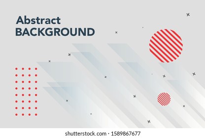 Colorful Abstract  geometric background.  Fluid shapes composition