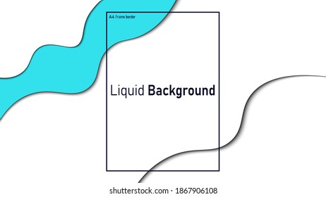 Colorful abstract geometric background. Fluid shapes composition. Dynamic style. Eps10 vector