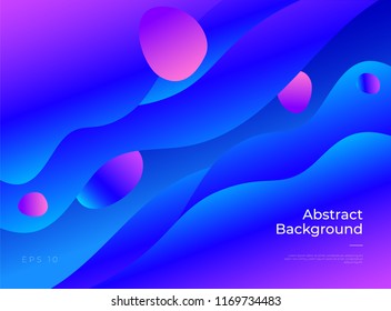 Colorful abstract geometric background. Gradient shapes composition. Eps10 vector.