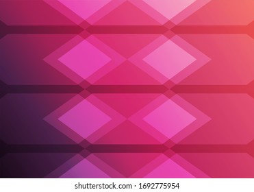 Colorful abstract geometric background with hexagonal pattern