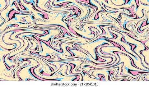 Colorful abstract geometric background. Liquid dynamic gradient waves. Fluid marble texture. Modern covers set. Vector illustration. Liquid color marble style background. Fluid gradient inks design.