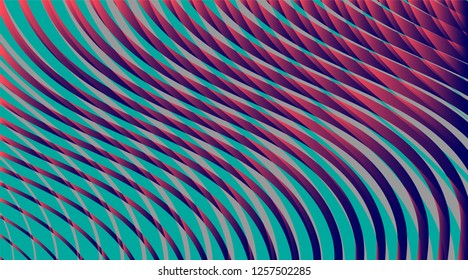 Colorful abstract geometric background with moire effect. Can be used as design of books, websites, accessories for phones and tablet, mobile applications. Vector illustration.