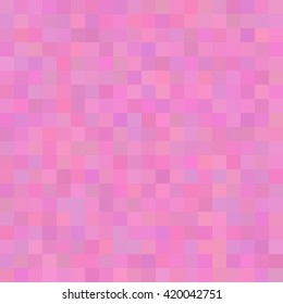 Colorful abstract geometric background. Pixel background. Retro Grunge Poster Design. Background abstract shades squares. Mosaic pattern.Vector illustration.
