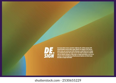 bunter abstrakter geometrischer Hintergrund mit Raumbereichsvektor
