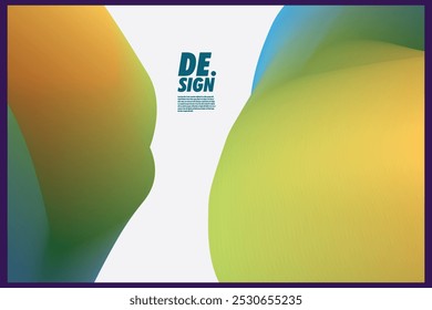 colorful abstract geometric background with space area vector
