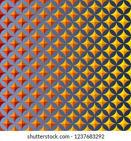 Colorful Abstract geometric background of stars and circles