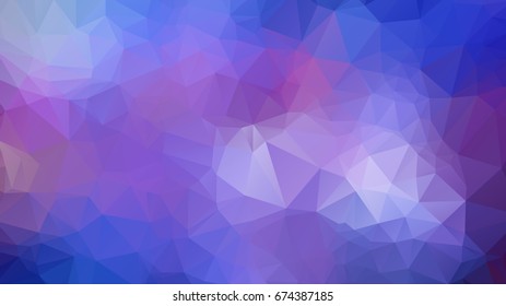 Colorful abstract geometric background with triangular polygons, vector illustration