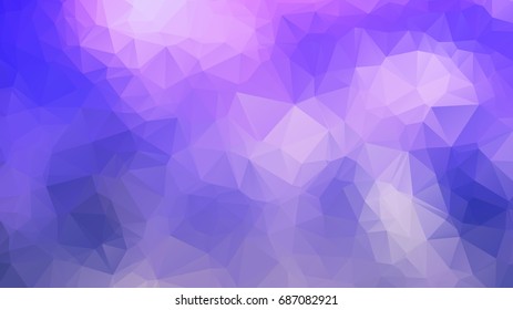 Colorful abstract geometric background with triangular polygons, vector illustration