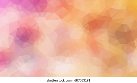 Colorful abstract geometric background with triangular polygons, vector illustration