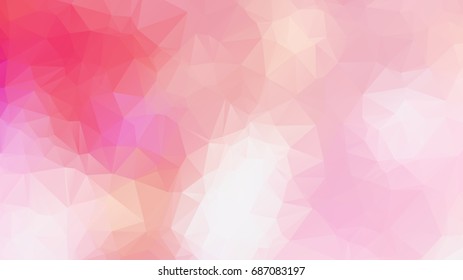 Colorful abstract geometric background with triangular polygons, vector illustration