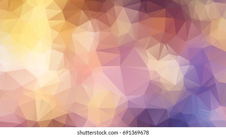 Colorful abstract geometric background with triangular polygons, vector illustration