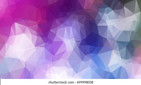 Colorful abstract geometric background with triangular polygons, vector illustration

